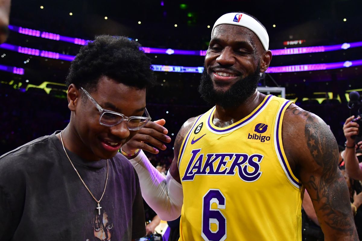 Bryce James, LeBron James