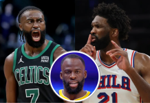“There’s the Excuse”: Draymond Green Takes Sides in Jaylen Brown–Joel Embiid Debate After Celtics Star’s Twitch Rant