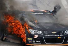 “That’s My Fault”: NASCAR Driver Takes the Fall as Car Goes Up in Flames in Rare Red Flag Crash
