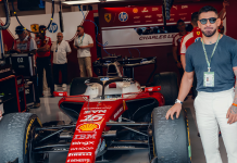 Ilia Topuria’s Ferrari Garage Appearance at Miami GP Reignites Arman Tsarukyan Ducking Allegations