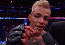 UFC 328 Winner Pulls Off Virtual Octagon Proposal to Girlfriend in Brazil
