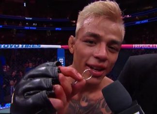 UFC 328 Winner Pulls Off Virtual Octagon Proposal to Girlfriend in Brazil