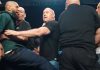 Police Intervene as Khamzat Chimaev Attacks Sean Strickland at Heated UFC 328 Presser