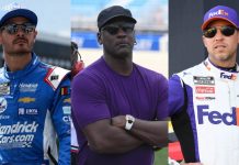 Kyle Larson’s Quiet Michael Jordan Encounter Destroyed Denny Hamlin’s Exclusive Garage Status