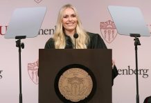 Lindsey Vonn Leaves Crutches to Address USC Graduates in Heartwarming Moment