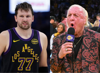 “Hope Jeanie Trades You”: WWE Legend Ric Flair Blasts Luka Doncic for Remaining Sidelined in Lakers-OKC Series