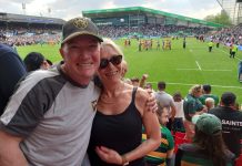 I sat in English rugby’s ‘away end’ – and only had one complaint