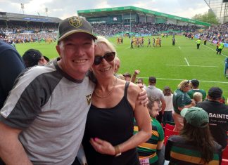 I sat in English rugby’s ‘away end’ – and only had one complaint