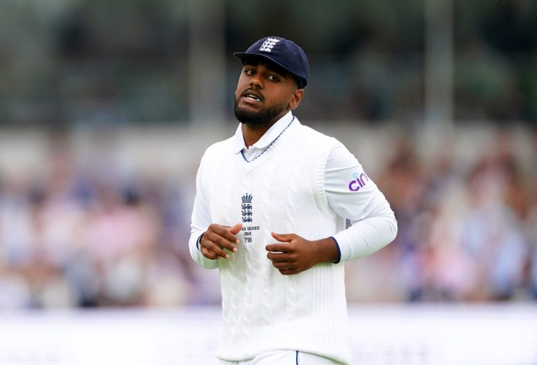 File photo dated 28-06-2023 of Rehan Ahmed. England have named the uncapped Sonny Baker, Emilio Gay and James Rew in their first Test squad of the summer, with Ollie Robinson and Rehan Ahmed recalled. Issue date: Wednesday May 13, 2026. PA Photo. Photo credit should read Mike Egerton/PA Wire.