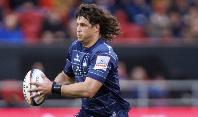 BRISTOL, ENGLAND - APRIL 17: Bristol Bears' Benhard Janse van Rensburg during the Gallagher PREM match between Bristol Bears and Gloucester Rugby at Ashton Gate on April 17, 2026 in Bristol, England. (Photo by Bob Bradford - CameraSport/CameraSport via Getty Images)