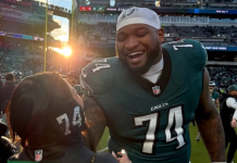 Ex-Girlfriend Accuses Eagles’ Fred Johnson of Abandoning Her While Pregnant and Jumping Back on Dating Apps