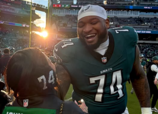 Ex-Girlfriend Accuses Eagles’ Fred Johnson of Abandoning Her While Pregnant and Jumping Back on Dating Apps