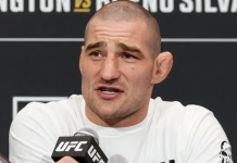 Sean Strickland Accused of Playing Victim After Khamzat Chimaev Kick at UFC 328 Presser