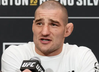 Sean Strickland Accused of Playing Victim After Khamzat Chimaev Kick at UFC 328 Presser