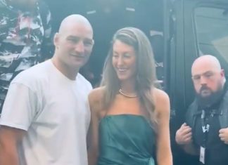 Sean Strickland’s Wife Grabs Spotlight as Fans Give Grim UFC 328 Predictions