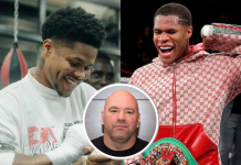 Dana White Addresses Shakur Stevenson, Devin Haney $100M Reports at Zuffa Boxing 06 Post-Fight Presser