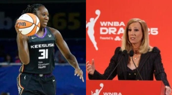 “Leader… Teammate… Champion”: Cathy Engelbert Pays Heartfelt Tribute to Tina Charles Following WNBA Retirement