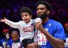 Joel Embiid Bringing Son to Press Conference Draws Criticism From Nick Wright as NBA Fans Fire Back