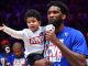 Joel Embiid Bringing Son to Press Conference Draws Criticism From Nick Wright as NBA Fans Fire Back