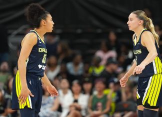 Azzi Fudd Makes WNBA Debut off the Bench As Wings Pair Ex-Fever Star With Paige Bueckers