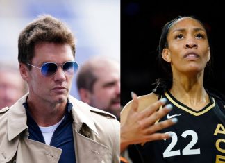 Tom Brady in Attendance as A’ja Wilson’s Season Opener Turns Historic for Wrong Reasons