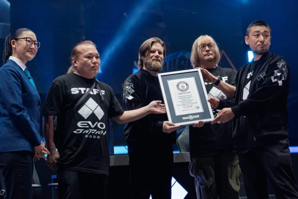 sf6 evo japan guinness record