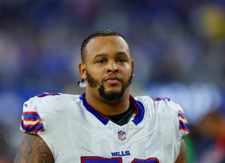 “Bitter” Dion Dawkins Didn’t Hold Back After TSA Agent Made Astonishing Josh Allen-Drake Maye Comparison