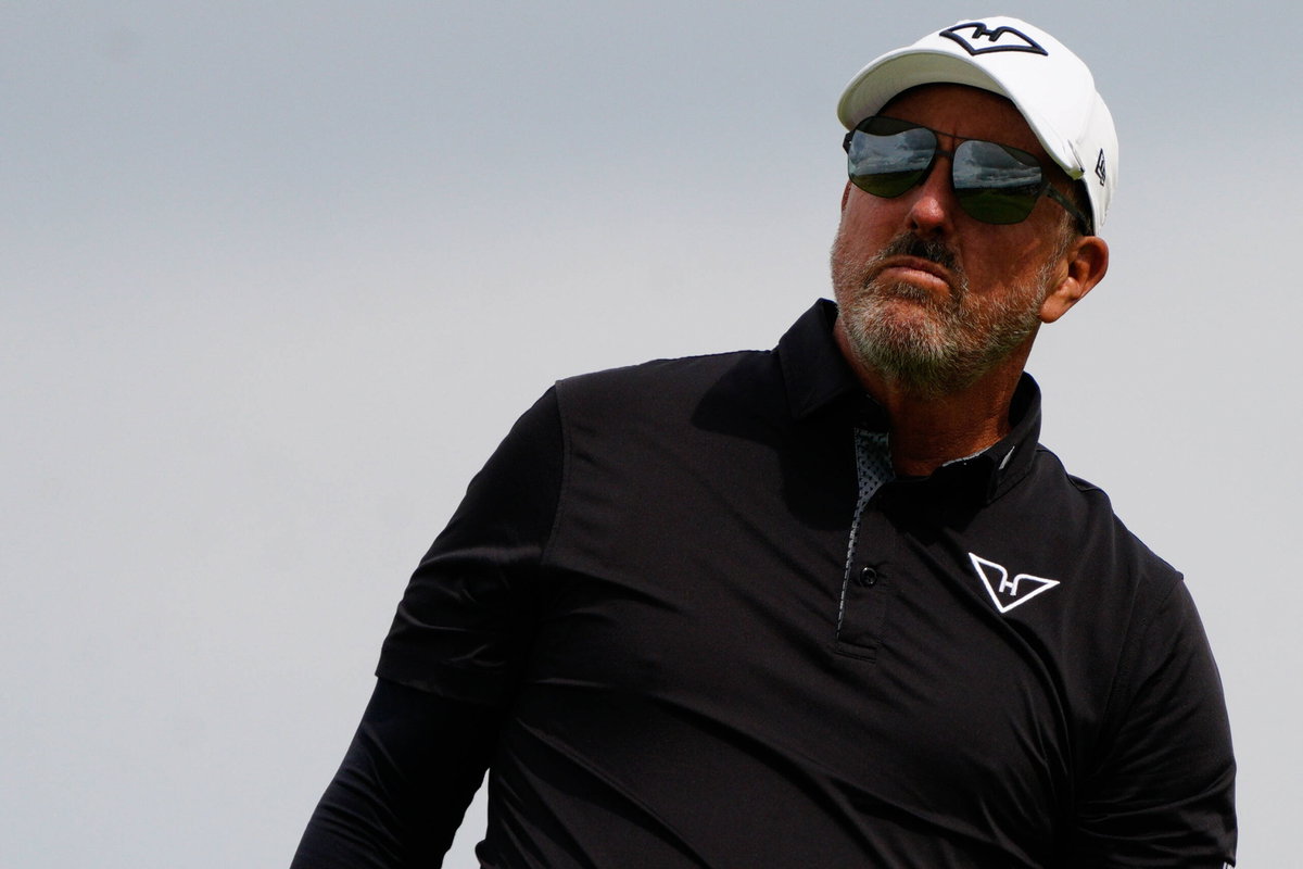 LIV golf player Phil Mickelson