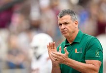 Mario Cristobal Dishes Out Miami Offer to 14-YO Football Athlete