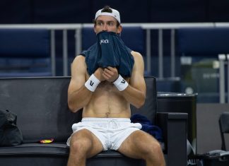 25-Year-Old American Pro Loses Temper Yet Again as He Smacks Umpire’s Chair After Receiving Game Penalty