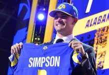 Ty Simpson Breaks Silence on Sean McVay Looking Visibly Frustrated After Rams Drafted Him