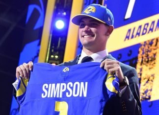 Ty Simpson Breaks Silence on Sean McVay Looking Visibly Frustrated After Rams Drafted Him