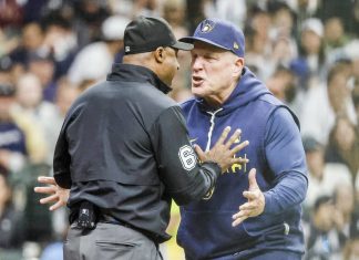 MLB Umpire Accused of Yankees Bias After Questionable Call in Brewers Game